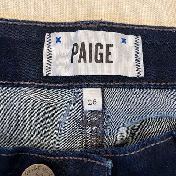 Paige Peg Super Skinny Jeans. Size 28 - Picture 2 of 3